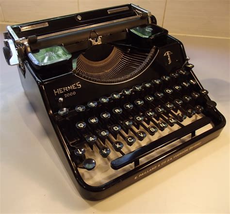 h2000h hermes|hermes 2000 typewriter.